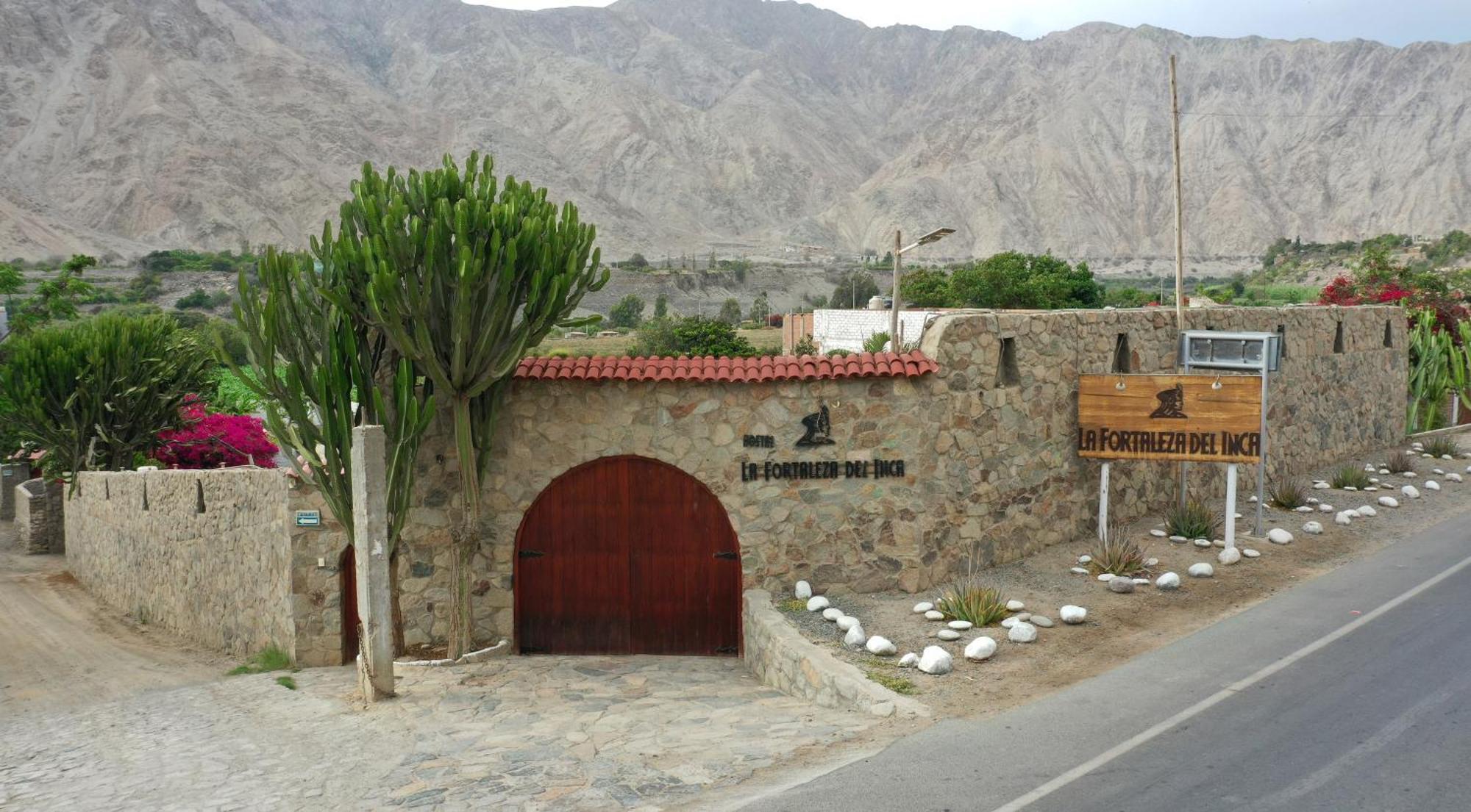 La Fortaleza Del Inca Lunahuaná Exteriör bild