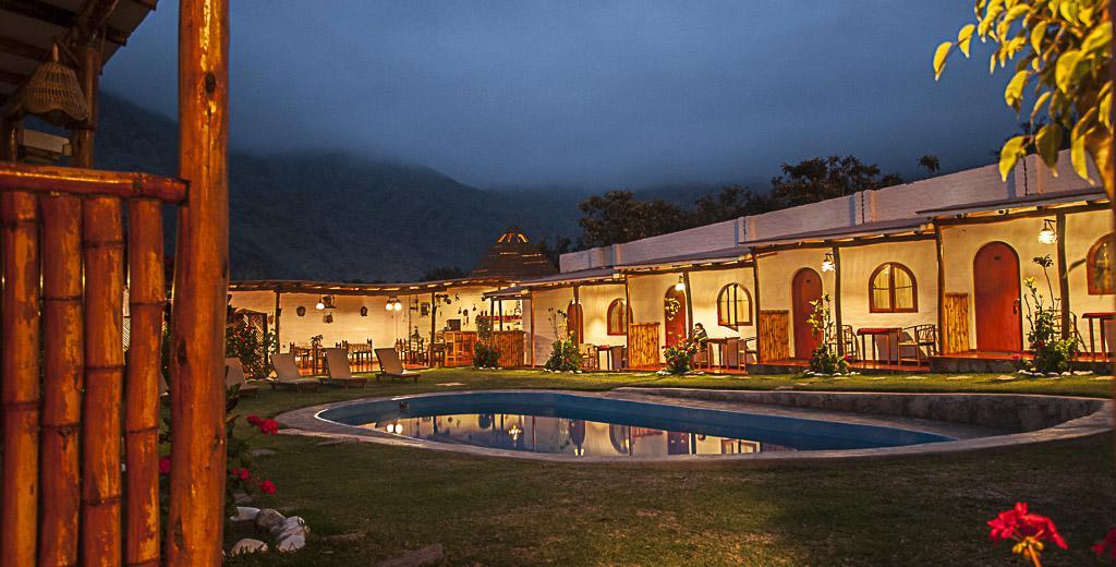 La Fortaleza Del Inca Lunahuaná Exteriör bild