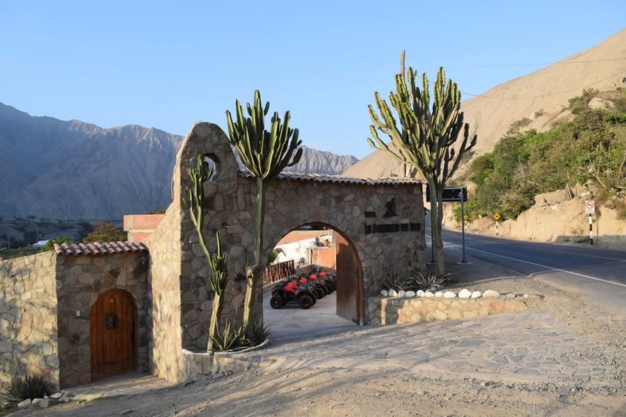 La Fortaleza Del Inca Lunahuaná Exteriör bild